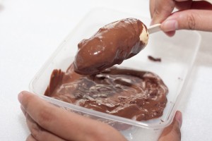 Frozen Chocolate Covered Banana Treats 7