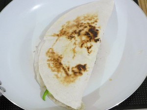 Goat Cheese Quesadilla 4