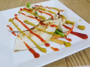 Goat Cheese Quesadilla 5