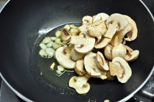 Pasta With Mushroom & Asparagus 3